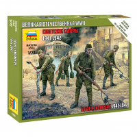 Сборная модель "Советские саперы 1941-1942"
