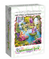 Фигурный деревянный пазл Сказочные феи арт.8398 (мрц 449 руб) /48