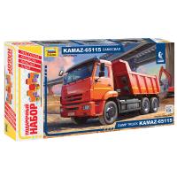 Сборная модель "Самосвал KAMAZ-65115"