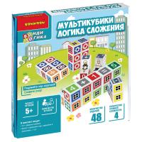 Настольная игра Мультикубики Логика сложения