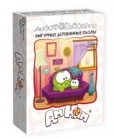 Фигурный деревянный пазл Ам Ням Cut the rope арт.8399 (мрц 449 руб.) /48