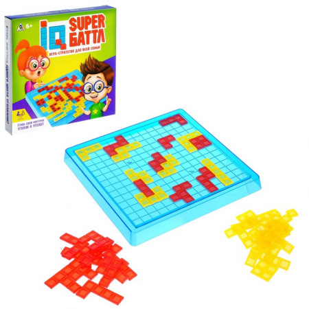 Лас Играс. 3303140 Настольная игра IQ баттл №SL-01408