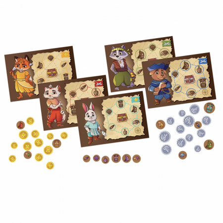 Настольная игра "Карта сокровищ"